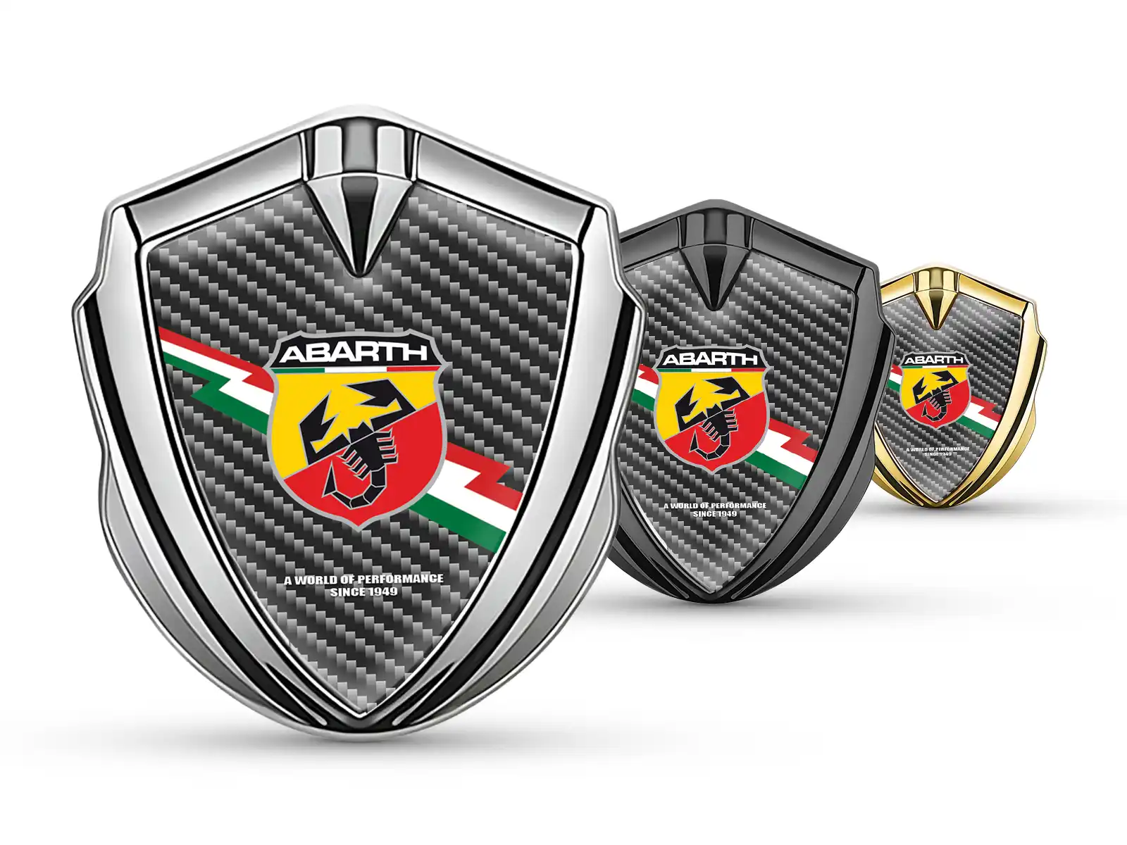 Fiat Abarth Emblème Aile Insigne Max Force Haute Qualité